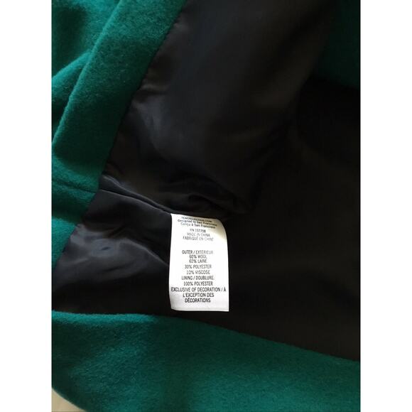 NWT Tea Collection Wool Blend Eastside Cape Coat - Picture 5 of 7